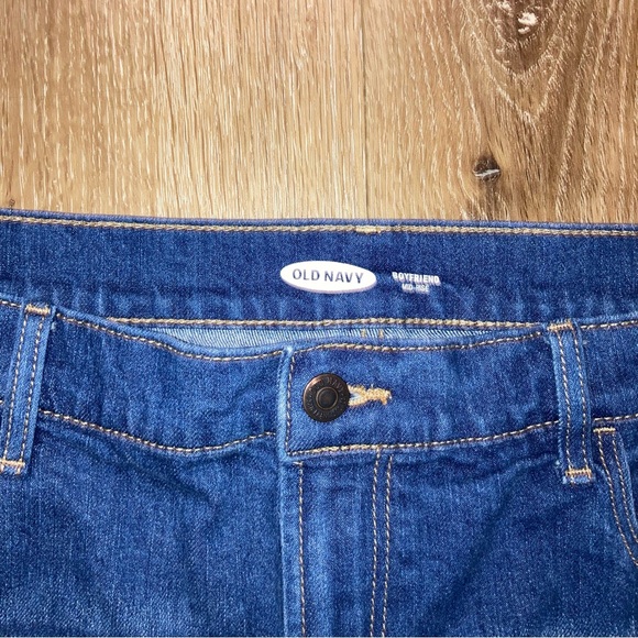 Old Navy Women’s Denim Shorts |Size 16 |Boyfriend Shorts|Mid-Rise|Beach Boho Y2K - Picture 4 of 7